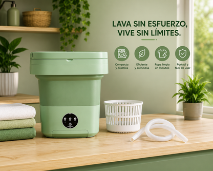 Lava Go – Mini Lavadora Plegable Portátil
