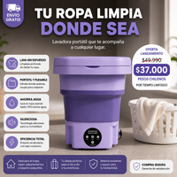 Lava Go – Mini Lavadora Plegable Portátil 6,5 L — foto 1